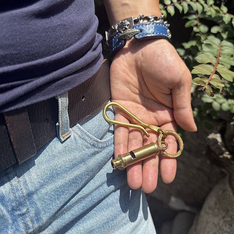 UK ACME Siren EDC Outdoor Survival Copper Whistle Brass Loud Sound_voghion.com