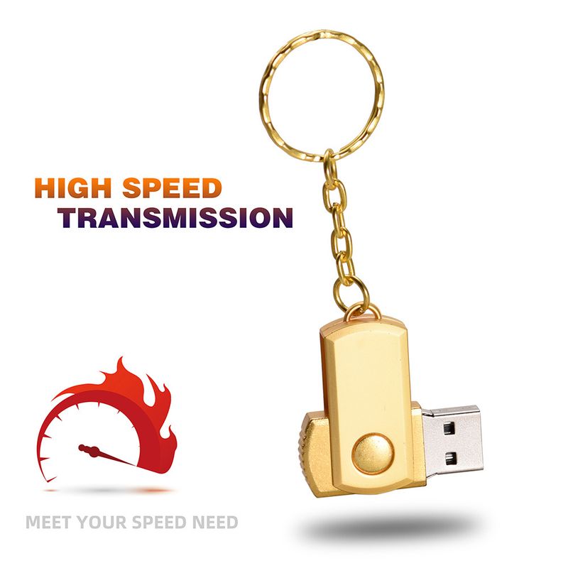 Storage Devices rotatable USB flash drive high speed real capacity USB flash drive free USB flash drive business gift_voghion.com