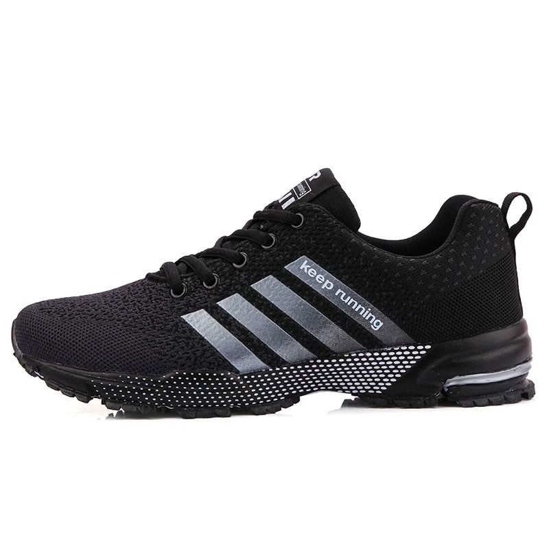 Scarpe da ginnastica da corsa in rete blu moda da uomo_voghion.com