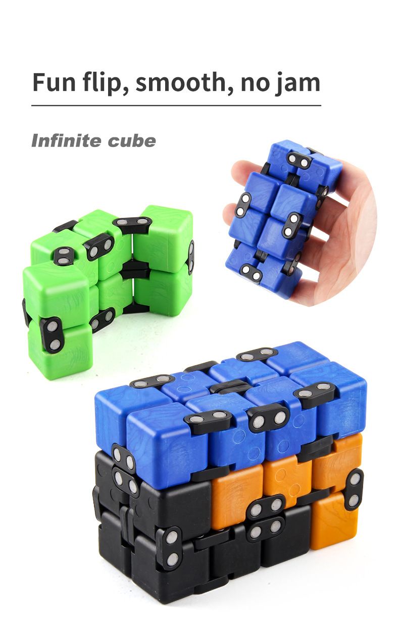 Giocattoli antistress Cubo di decompressione di Halloween all'ingrosso Cubo infinito per bambini Regalo di Natale Giocattolo di decompressione_voghion.com