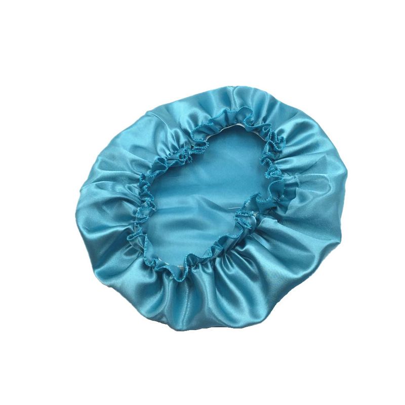 Cross-Border Supply Damen-Schlafmütze aus hochelastischem, einlagigem Satin mit abgerundeter Oberseite für Chemotherapie und Haarschutz_voghion.com