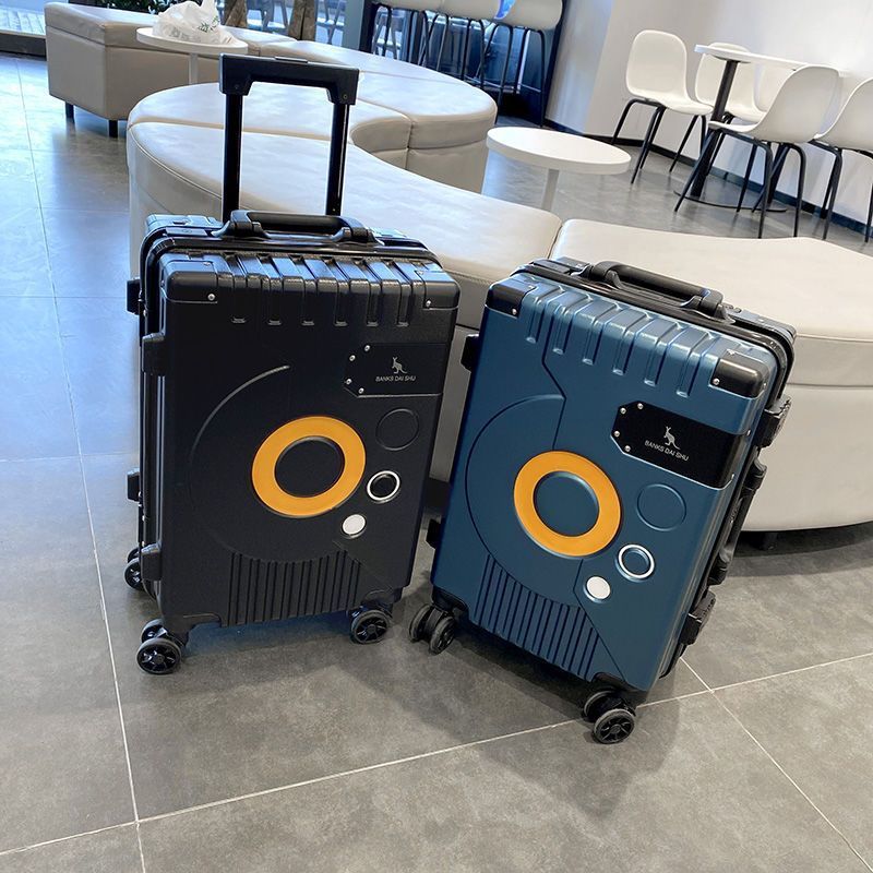 Holdbar bagage mandlig studerende ny pull bar box kvindelig aluminiumsramme universal hjul 20 tommer boarding adgangskode kuffert_voghion.com