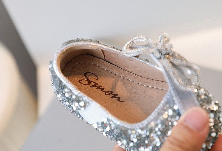 Mädchen Babyschuhe Frühling und Herbst Neue kleine Mädchen Strass Prinzessin Schuhe Kinder einzelne Schuhe Kinder Säugling weiche Sohle Kleinkind Schuhe_voghion.com