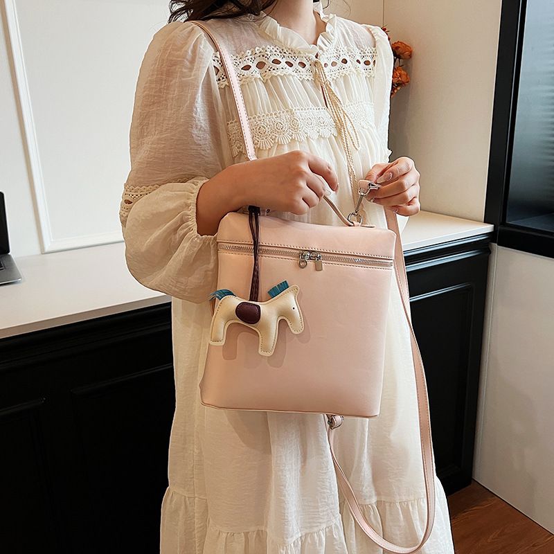 Shoulder for women 2024 new style, niche texture, simple white, college commuting handbag, single shoulder bag_voghion.com