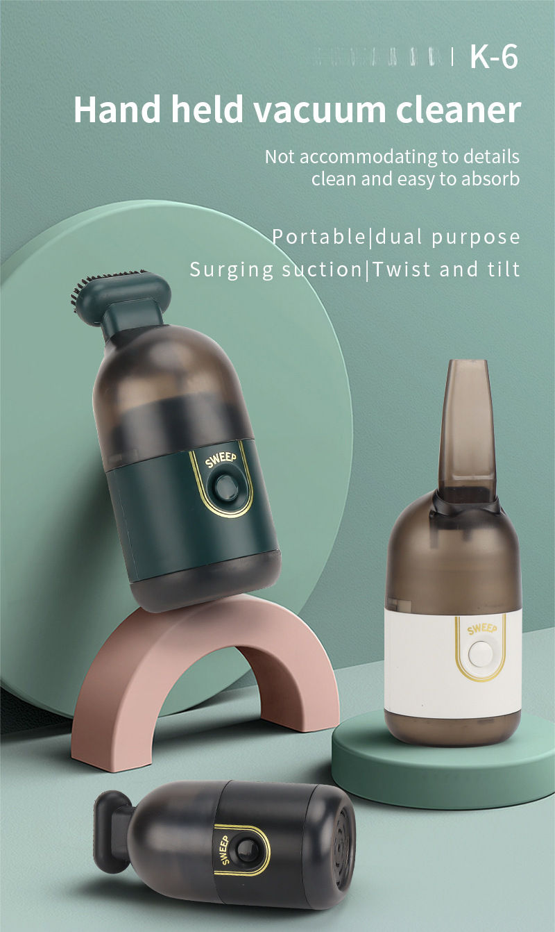 Home Car Handheld Mini Portable Wireless Office Desktop Vacuum Cleaner_voghion.com
