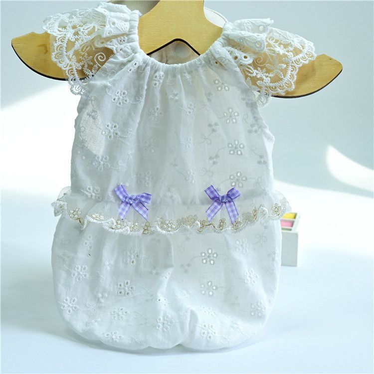 Koreaanse Ins-stijl huisdierkleding, hondenshirt met capuchon, teddybeer, bichon, yorkie, lente-zomer, holle kleding_voghion.com