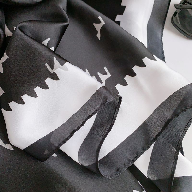 90 x 180 cm, mittellang, mit Yan Nanfei-Design, edler, eleganter Seidenschal für Mütter zum Begleiten und Vorzeigen_voghion.com