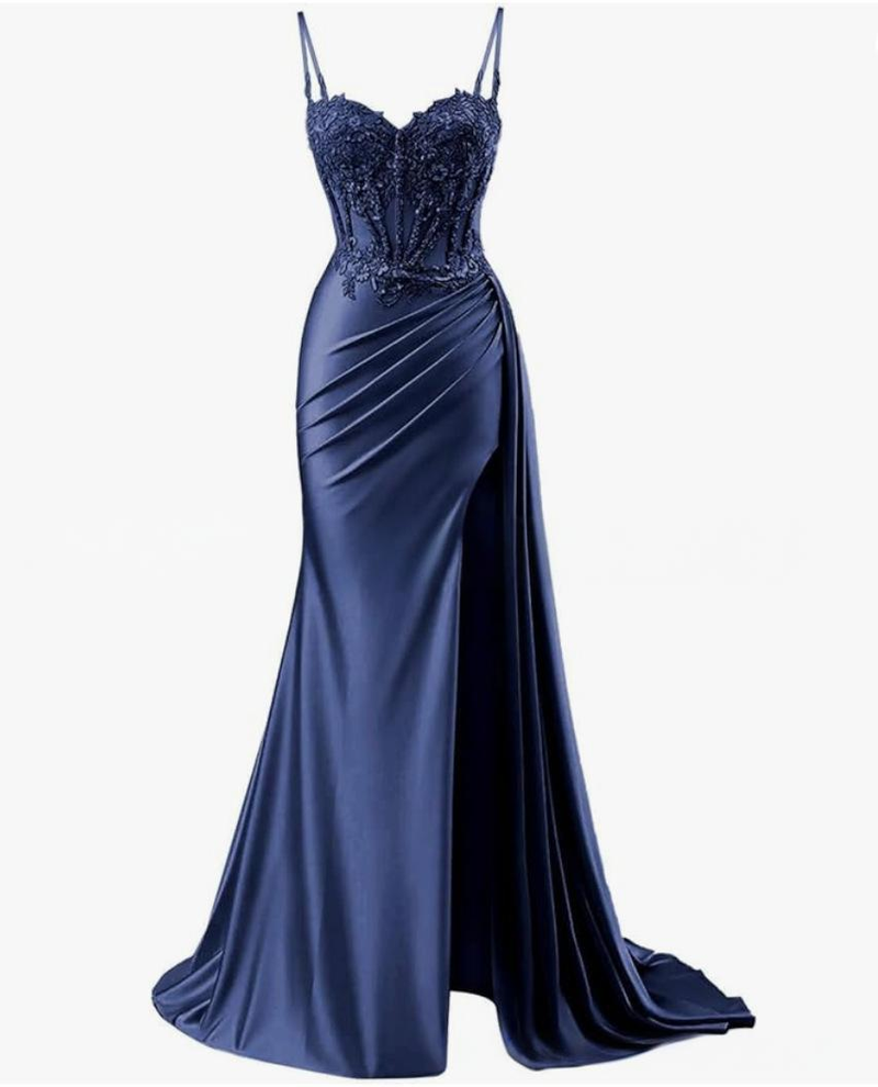 Damenbekleidung Neues grünes sexy Tube Top langes Abschlussball-Party-Abendkleid_voghion.com