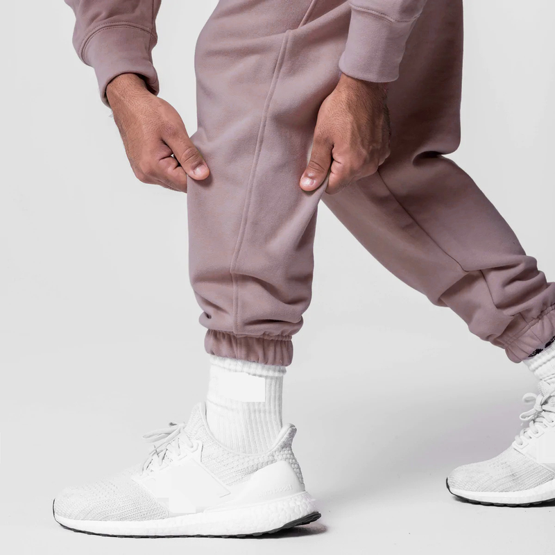 Pantalon de jogging en coton pour homme – Coupe ample, idéal pour la course à pied et le basket-ball (poignets élastiques respirants, grande taille disponible)_voghion.com