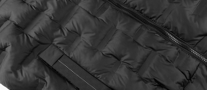 Gesteppte ärmellose Herrenjacke mit Kapuze, warme Winterweste mit Reißverschluss, eng anliegende, wattierte Weste für Freizeit- und Sportbekleidung (Schwarz, Armeegrün, Grau)_voghion.com