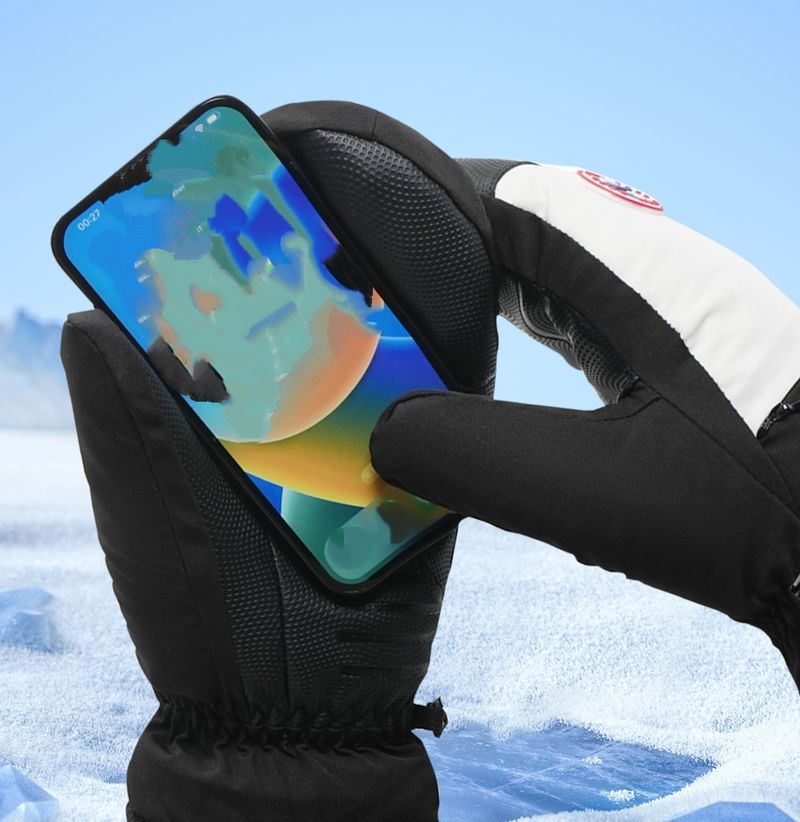 Special Ski Gloves For Men And Women In Winter With Temperatures Below Zero, Waterproof Thickened Double-board Warm Gloves_voghion.com