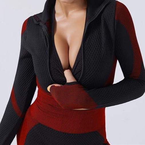 Women's Color Changing Yoga Clothes Slimming Hip Lifting Fitness Clothes_voghion.com