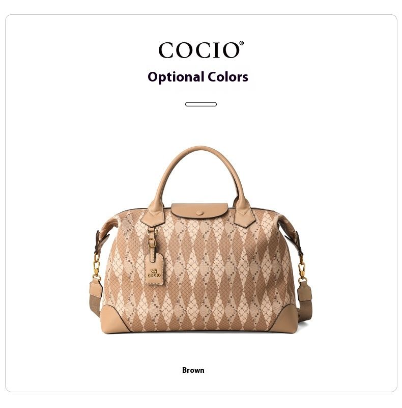 KingTo Large Travel Duffle Bag Trendy Weekender Overnight Bag For Women - Carry On Tote For Gym, Luggage, Sports Outdoors_voghion.com