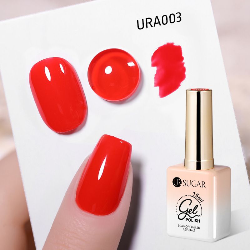 URSUGAR15ML New Classic Solid Color Nude Glitter Sequin Nail Polish Gel_voghion.com