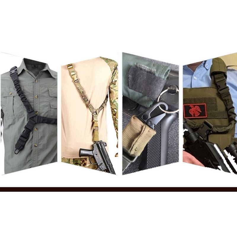 Nylon vuurwapen tactische tailleketting tailleband accessoire multifunctionele outdoor schouderband_voghion.com