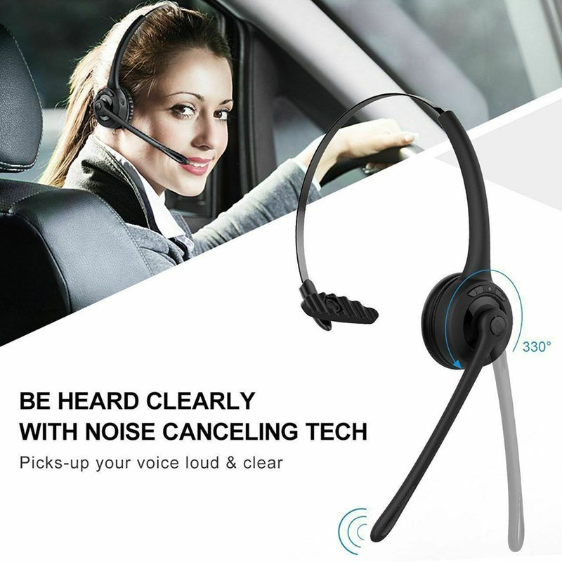 M6S Earphone Easy Connecting Reduction Stereo Surround 180 MAH 5V Charging Voltage Call ABS Wireless Bluetooth Headset_voghion.com