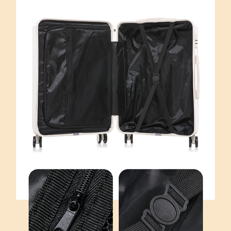 Maletas y bolsas de viaje Maleta con ruedas para mujer Maleta multifuncional para hombre y mujer Maleta con ruedas universal de 24 pulgadas Caja con contraseña para equipaje al por mayor_voghion.com