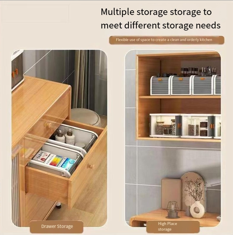 Mini Storage Cabinet With Door Desktop Dustproof Small Cabinet Stackable Cabinet Storage Box Cosmetic Storage Box_voghion.com