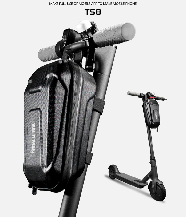 Electric Scooter Bag EVA Hard Shell Storage Electric Folding Bicycle Balance Car Head Bag_voghion.com