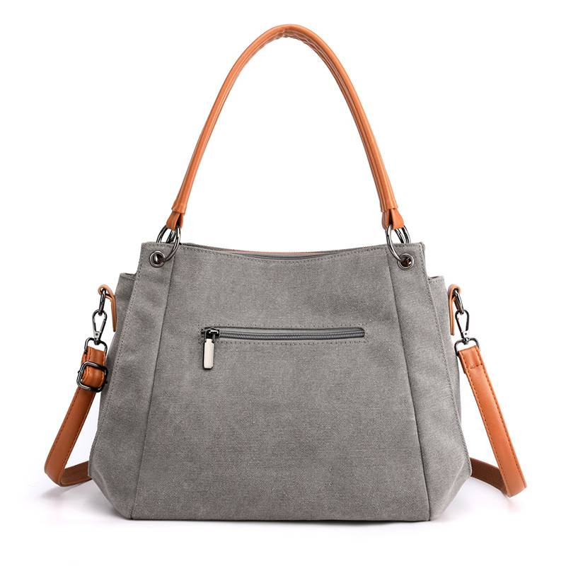Simple Cloth Bag Canvas Bag New Style Student Art Crossbody Large Capacity Women's Bag Canvas Bag Women's Shoulder Bag_voghion.com