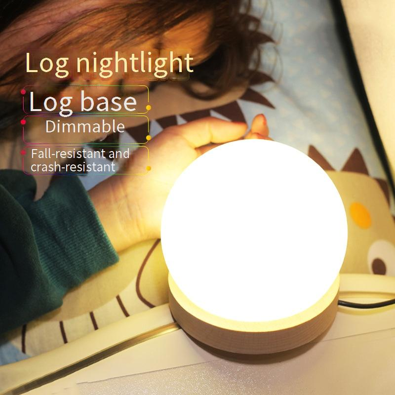 3 Renk Değiştirme Moduna Sahip Ayarlanabilir LED Gece Lambası, USB ile Çalışan Başucu Lambası, Yatak Odası ve Ev Dekorasyonu İçin Yumuşak Işık, Göz Dostu Küresel Tasarım_voghion.com