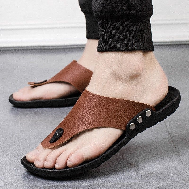 Nuove scarpe da spiaggia estive, infradito traspiranti, sandali casual, pantofole, scarpe da uomo alla moda_voghion.com