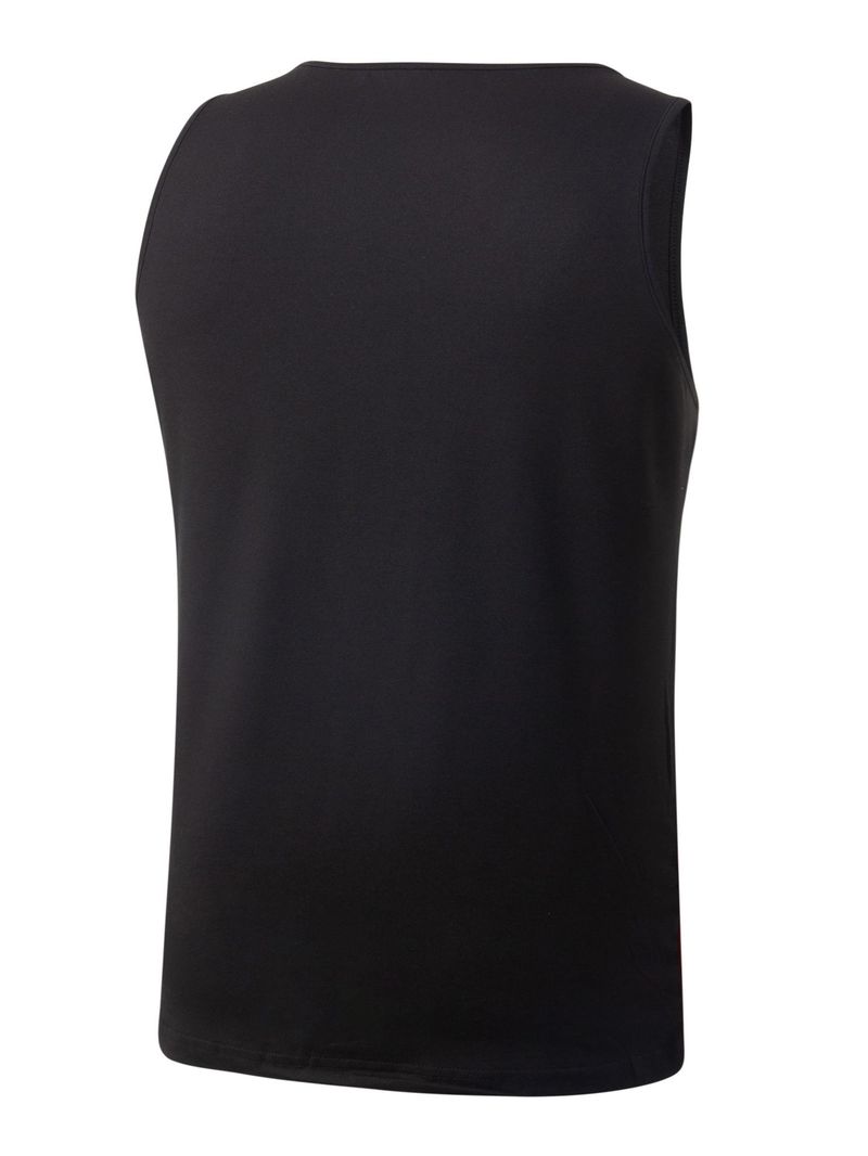 Chaleco deportivo holgado para hombre con costuras en contraste de colores para correr_voghion.com