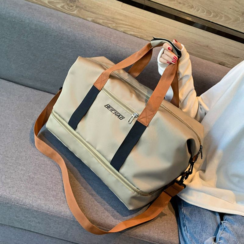 Lihao Reisetasche, unabhängiger Schuhhalter, wiederverwendbar, starke Tragkraft, Aufbewahrung, spritzwassergeschützt, trocken, nass, Outdoor, Fiess-Tasche, Reise_voghion.com