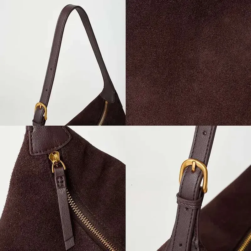 Designer 2025 Echte frauen 2024 Herbst/Winter Neue Stil Matt Kuh Leder Tote High-End-Feeling Casual Einzelnen schulter_voghion.com