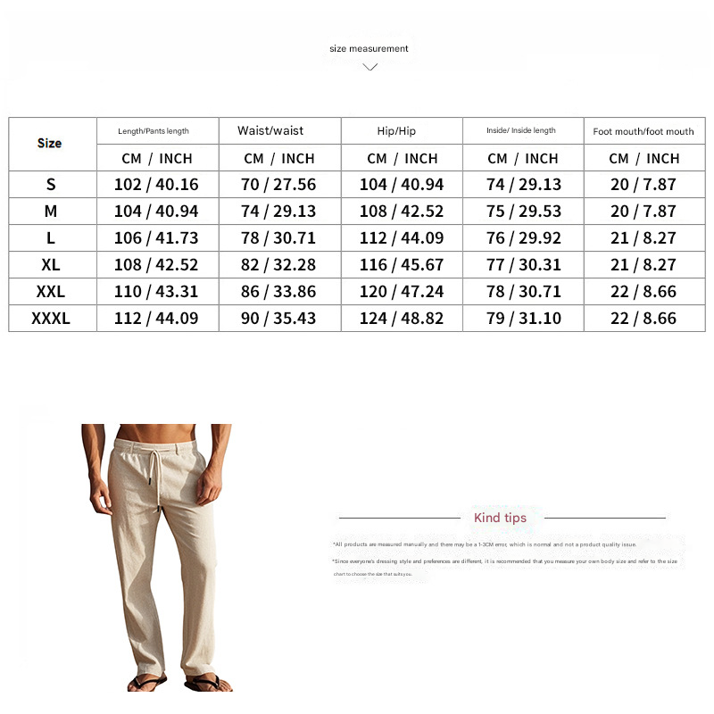 Premium-Produkte, heißer Verkauf, neue amerikanische Herren-Kokosnussbaum-Druck, atmungsaktive Baumwoll-Leinen-lose Freizeit-Sporthose für Männer_voghion.com