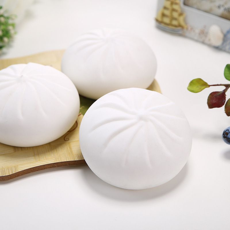 Foam Squishies Simulation Buns, Decompression Artifact, Hand Squeezed Toys, Decompression And Venting Steamed Buns, Barbecued Pork Buns_voghion.com