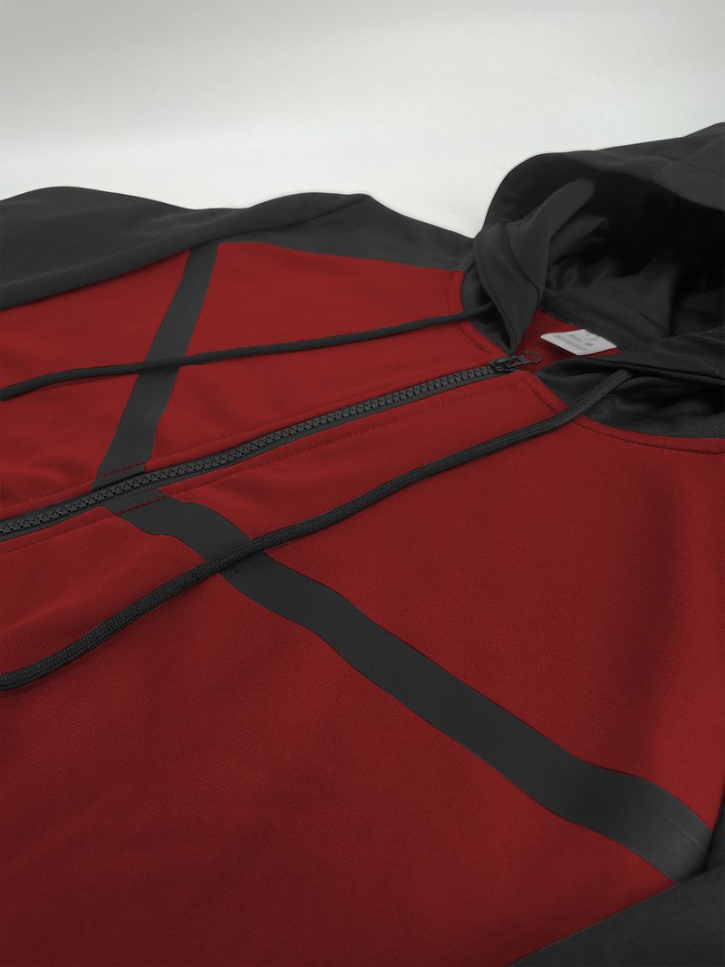 Felpa con cappuccio foderata in pile da uomo - Felpa con cappuccio calda invernale per casual e sport, tessuto in morbido poliestere, nero, dalla S alla XXL_voghion.com