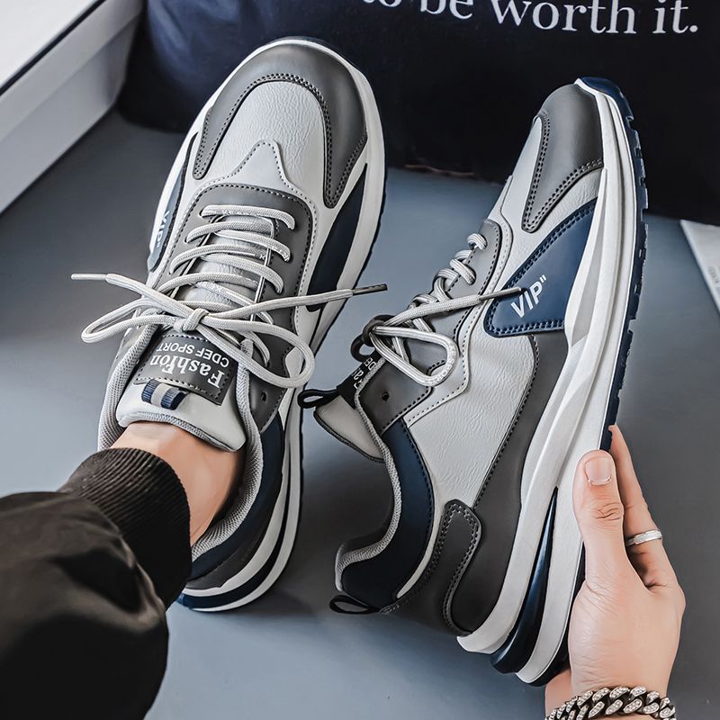 cushioning Rebound Running Shoes Men's Non-slip, Wear-resistant, Breathable And Comfortable Sports Shoes Men's Shoes_voghion.com
