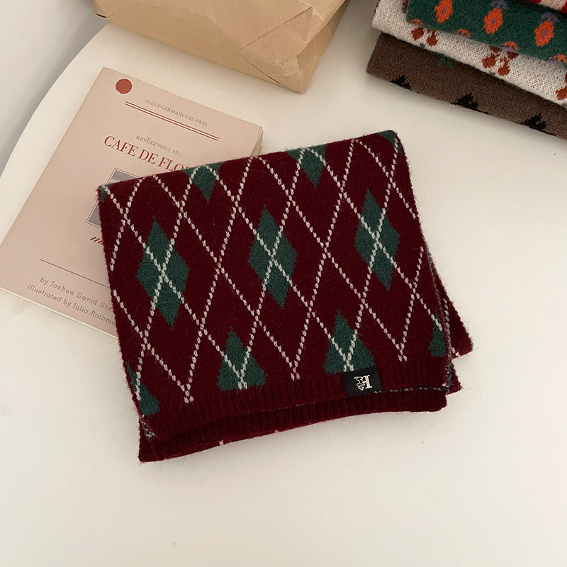 Heiße Designer-Modelle, Temperament, Trend, Pendeln, Freizeit, Damen, britischer Stil, Vogelkäfig, Quaste, warmer Herbst- und Winterschal, Schal_voghion.com