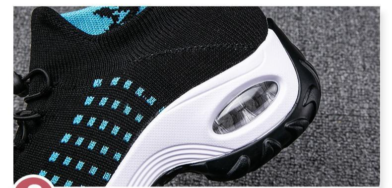 Women's Slip-On Sneakers - Breathable Air Cushion & Wide Width For All-Day Comfort (Casual/Fashion)_voghion.com