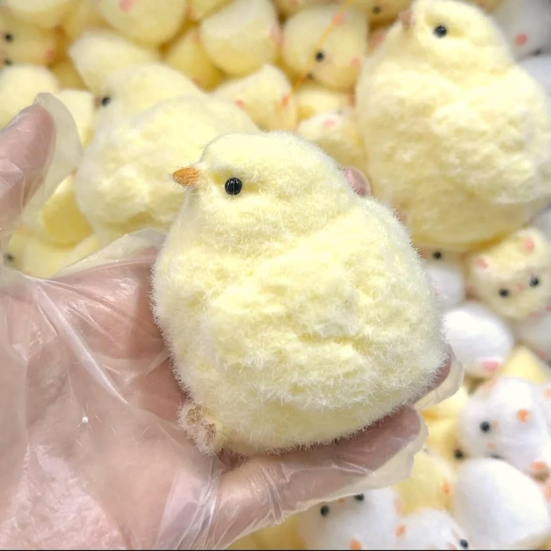 Handmade Chick Taba Squishy Toys Ultra Soft Squishy Fidget Toys Silicone Squeeze Toys For Kids & Adults ( Chicken )_voghion.com