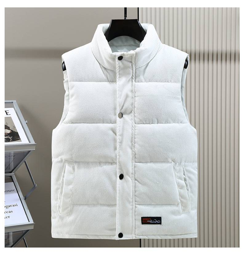 A New Autumn And Winter Fashion Men's Corduroy Cotton Vest With Thick And Warm Jacket 2.9_voghion.com