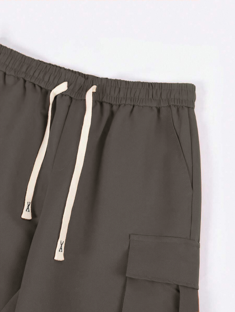 Men's Stretch Wrinkle-Resistant Cotton Athletic Pants - Comfort Fit With 4-Way Flexibility_voghion.com