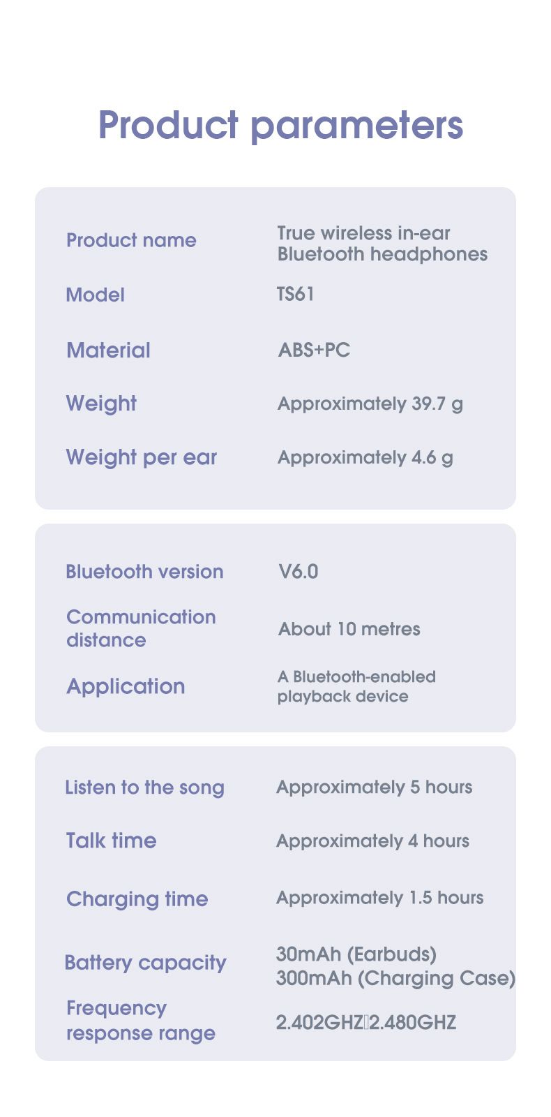 New TS61 Air-conductive Non-intrusive Long-range Sports Earbud Wireless Headphones_voghion.com