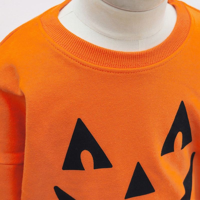 Neue Halloween-Kürbis-förmige Kinderanzüge Ins Koreanische Version der langärmeligen Kinderanzüge Kinderferienkostüme_voghion.com