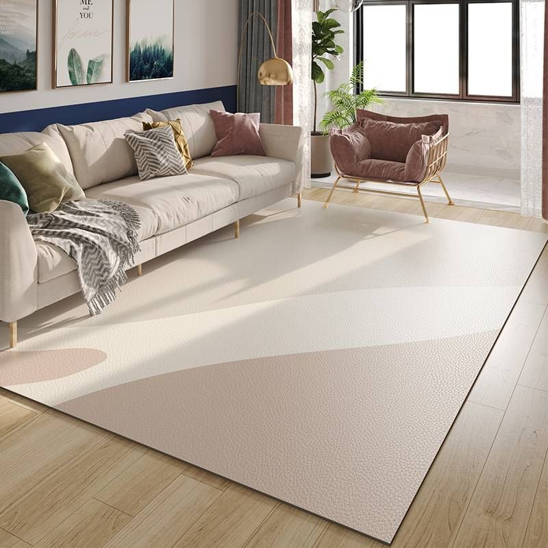 Morandi PVC Rug – Waterproof & Slip-Resistant Floor Mat For Living Room & Bedroom (80x120cm To 200x300cm, Wipe-Clean Surface)_voghion.com