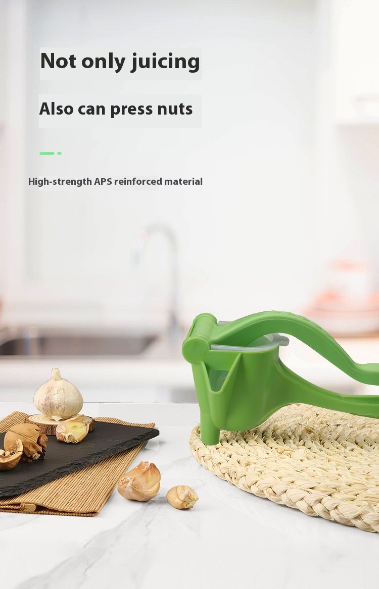 Manual Multi-Purpose Juicer - Compact Plastic Fruit Press For Citrus, Berries & Soft Fruits - Lightweight & Portable_voghion.com
