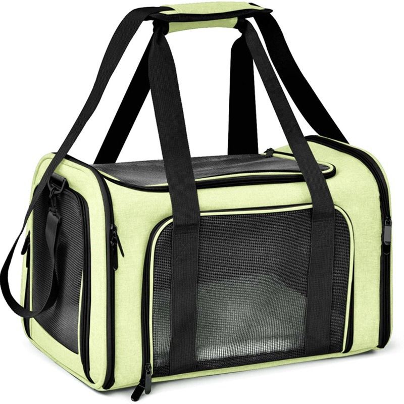 Portable Breathable Pet Dog Lightweight Foldable Outdoor Bag Small Car Handheld Large Capacity Cat Carrier_voghion.com