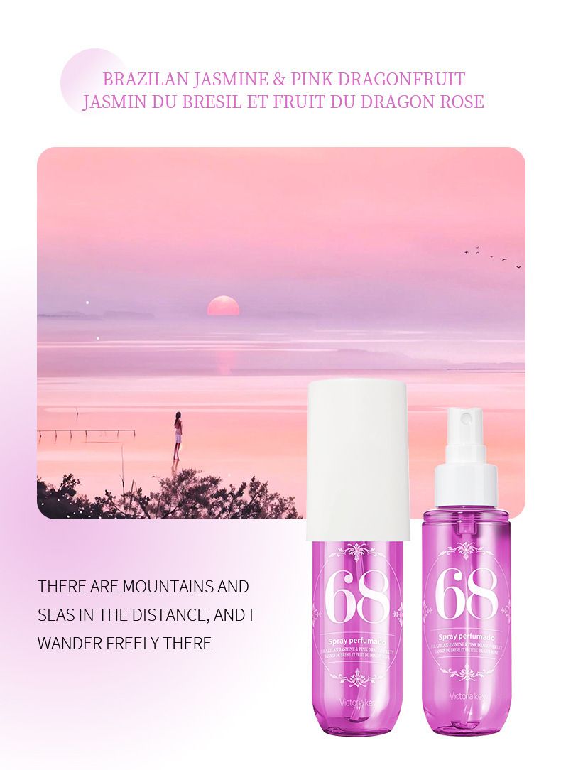 Alcoholvrije parfumspray voor dames - Langdurige digitale geur voor lichaam en haar (populaire geur)_voghion.com
