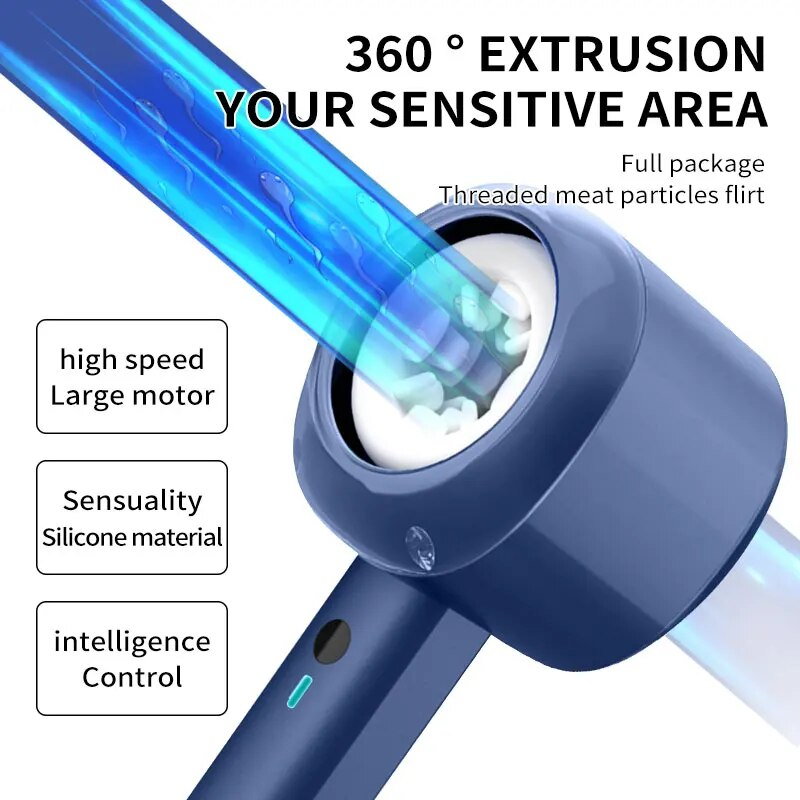 Masturbateurs masculins automatiques, tasse avec poussée 5*5*7, rotation, vibration, silencieux, mains libres, poche, chatte, sexe 3D_voghion.com