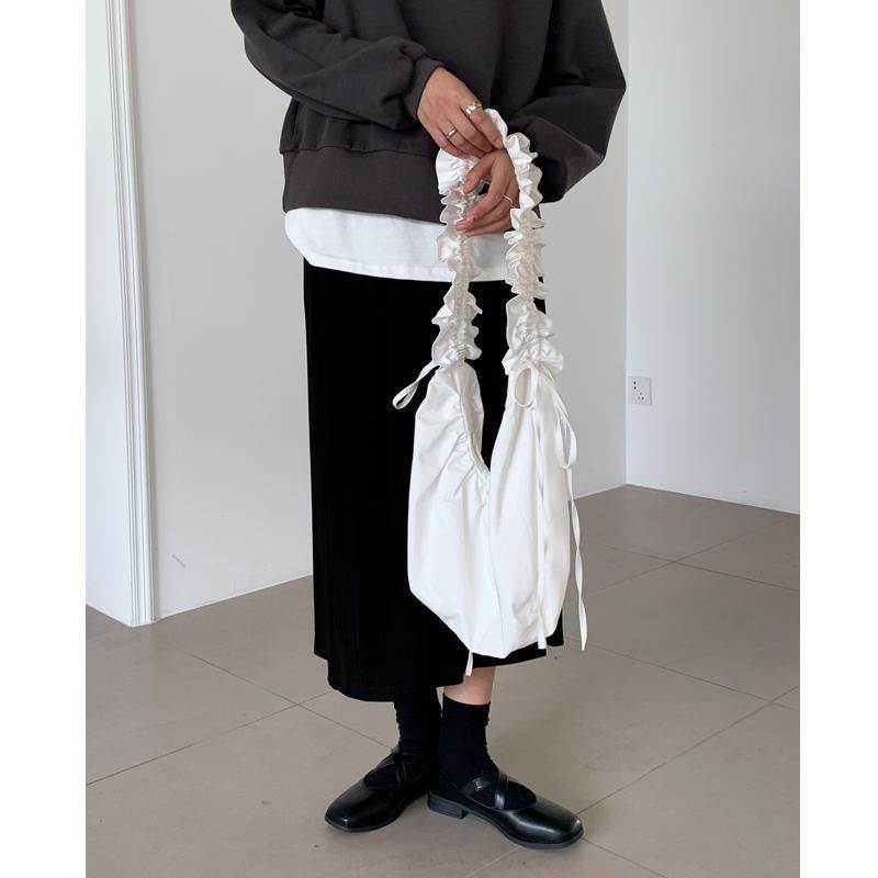 Borsa da donna nera, design compatto, grande capacità, nuovo stile autunno/inverno 2025._voghion.com