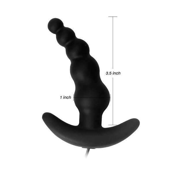 Anal Plug Dildo Vibrator Erotic 10 Frequency Vibrating Prostate Massager Anal Beads Butt Plug Vibrators For M_voghion.com
