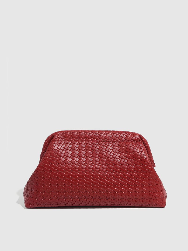Borse da donna Borsa a conchiglia alla moda Borsa a tracolla monospalla Borsa a catena Borsa piccola intrecciata Borsa da donna Borsa a tracolla_voghion.com