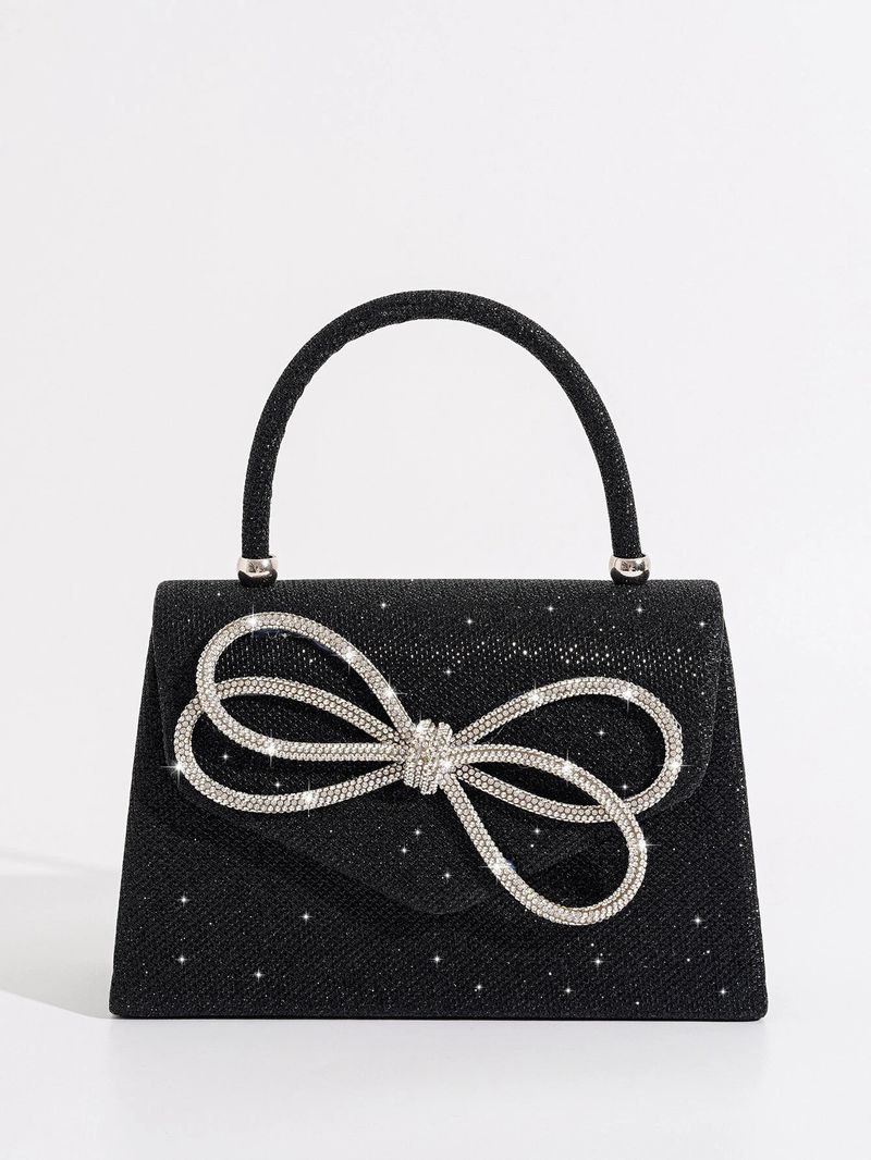 Damen Bowknot Handtasche Abend Party Tasche Neues Design High-End-Feeling_voghion.com