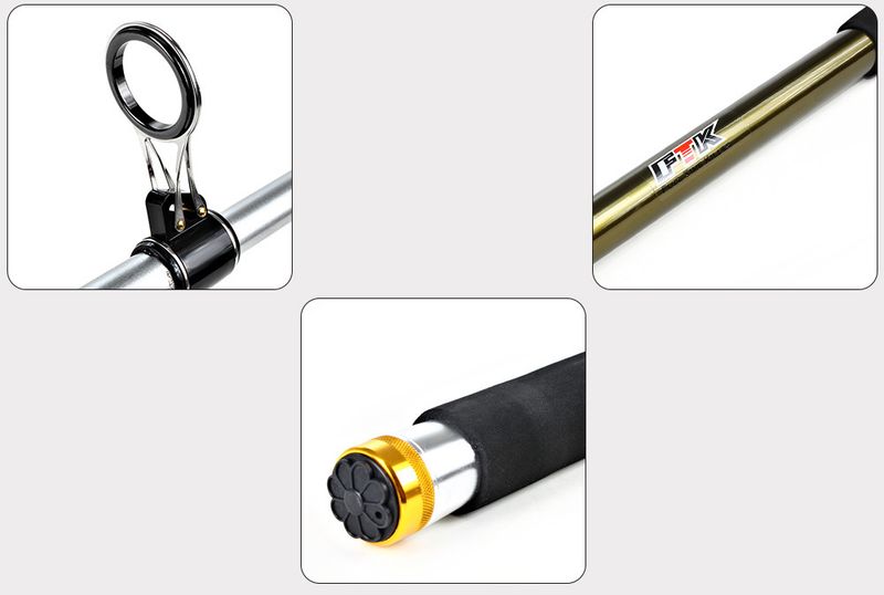 Teleskop-Rute aus Carbon für weite Würfe, handgeführt, für den Meeresangelsport (Doppelverwendung)_voghion.com